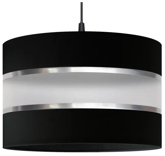 Lustră pe cablu HELEN 1xE27/15W/230V neagră