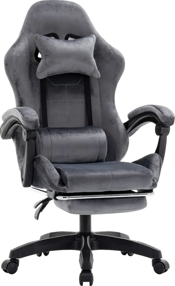 Scaun de birou/gaming, gri, LOPES