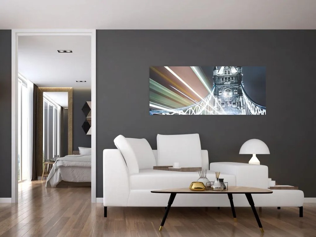 Tablou cu Tower Bridge (120x50 cm)
