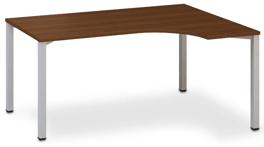 Birou ergonomic ProOffice B 180 x 120 cm, dreapta, nuc