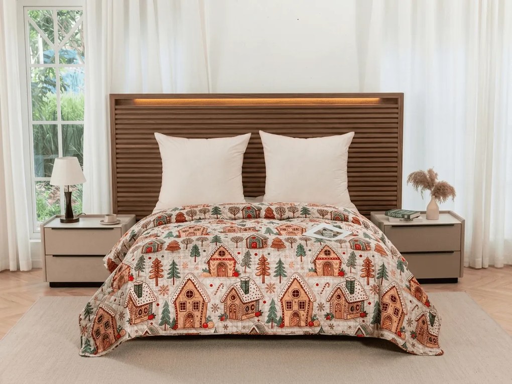 Cuvertura de pat GINGER HOME, colorata Dimensiune: 220 x 240 cm