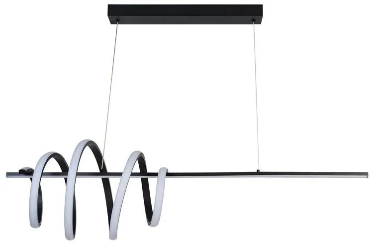 Lustra LED suspendata Sword negru