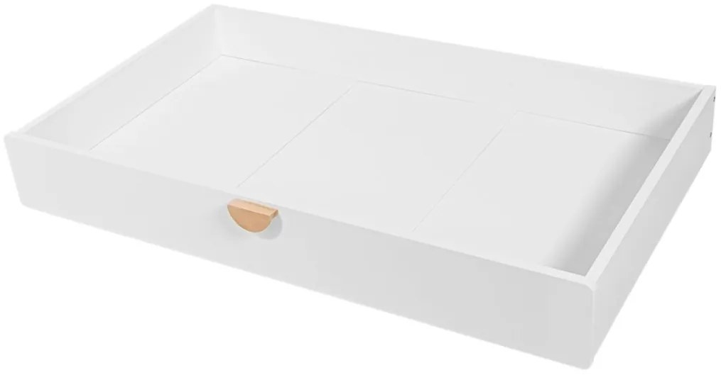 Sertar pentru pat Ratata alb 60x120 cm