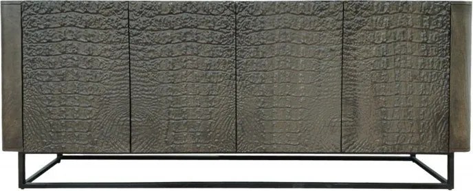 Comoda unicat cu model Krokodil 177cm maro