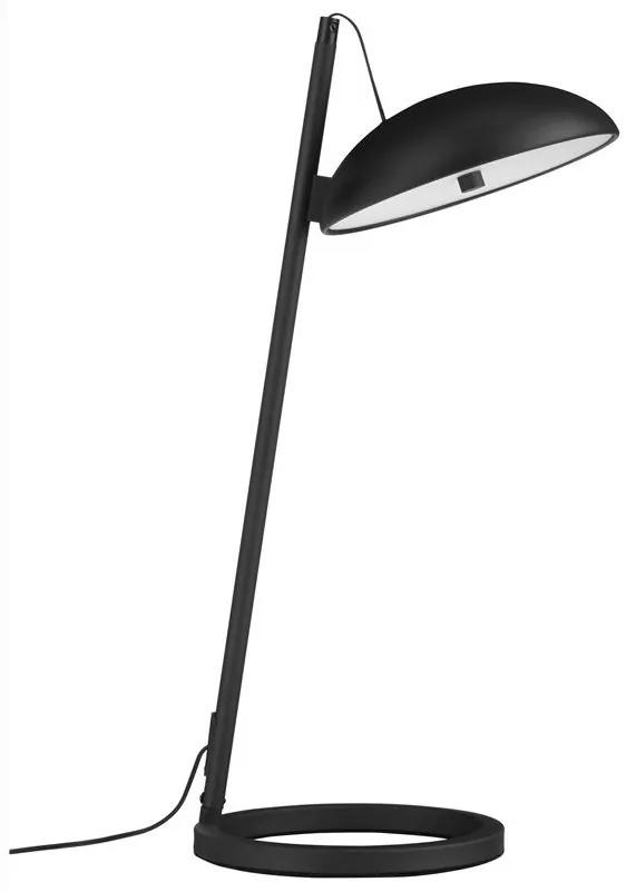 Veioza, lampa de masa LED Flute negru