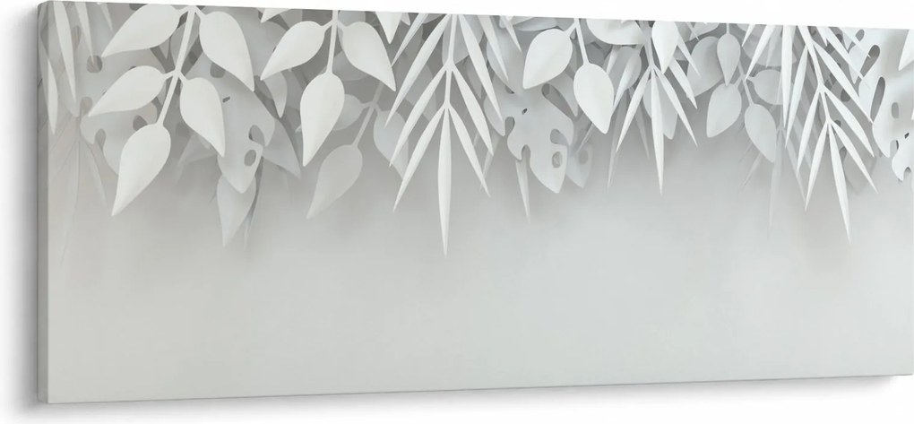 Tablou - Frunze de plasitic (120x50 cm)