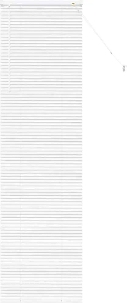 vidaXL Jaluzele venetiene Manual Alb 220 x 65 cm Aluminiu
