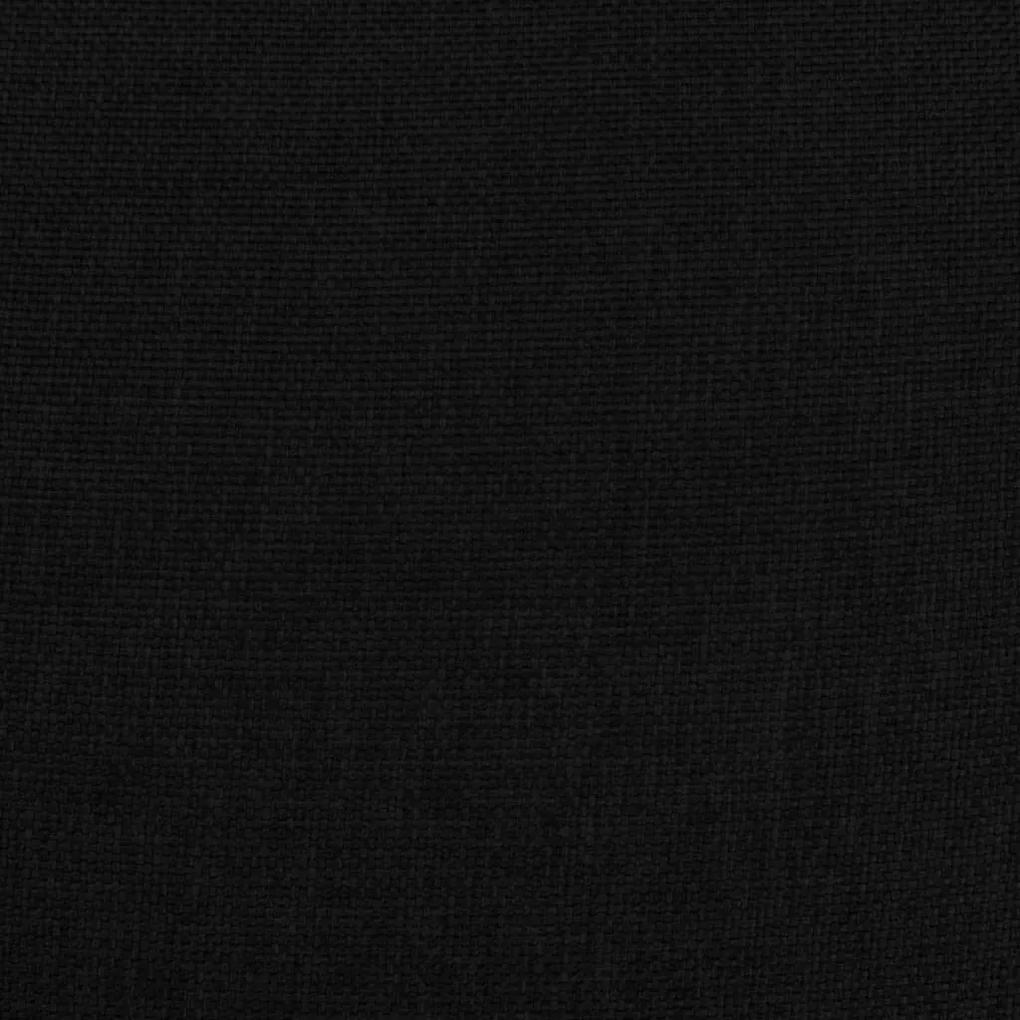 Fotoliu de masaj rabatabil vertical, negru, material textil 1, Negru