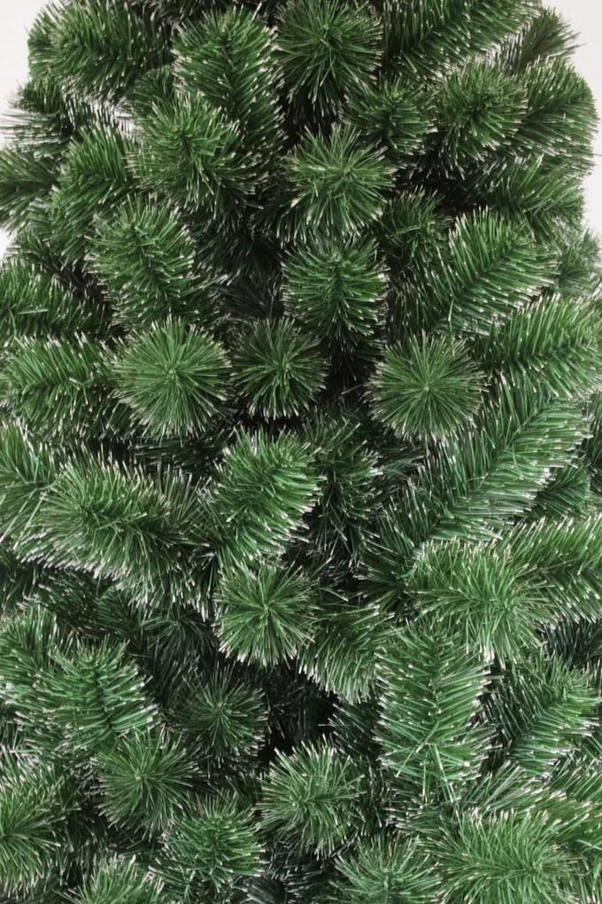 JAKS POM DE CRACIUN BRAD LUX - VERDE - ALB 180CM