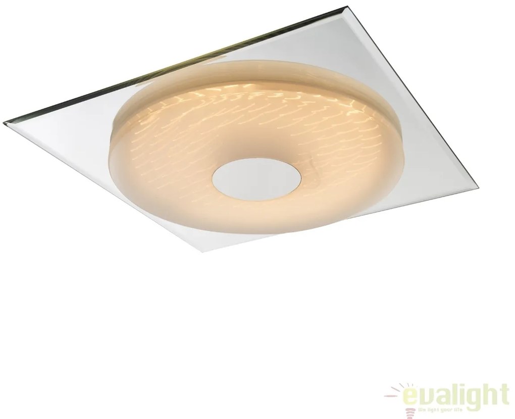 Plafoniera LED RGB cu telecomanda cu efect 3D TREVISO I 41334 GL