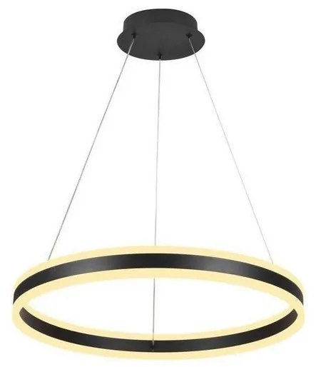 Lustră LED dimabilă pe cablu LED/85W/230V 3000-6500K + telecomandă