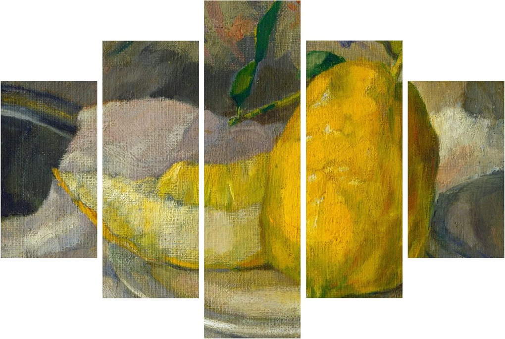 Tablou - French 19th Century, Melon and Lemon, reproducere (150x105 cm)