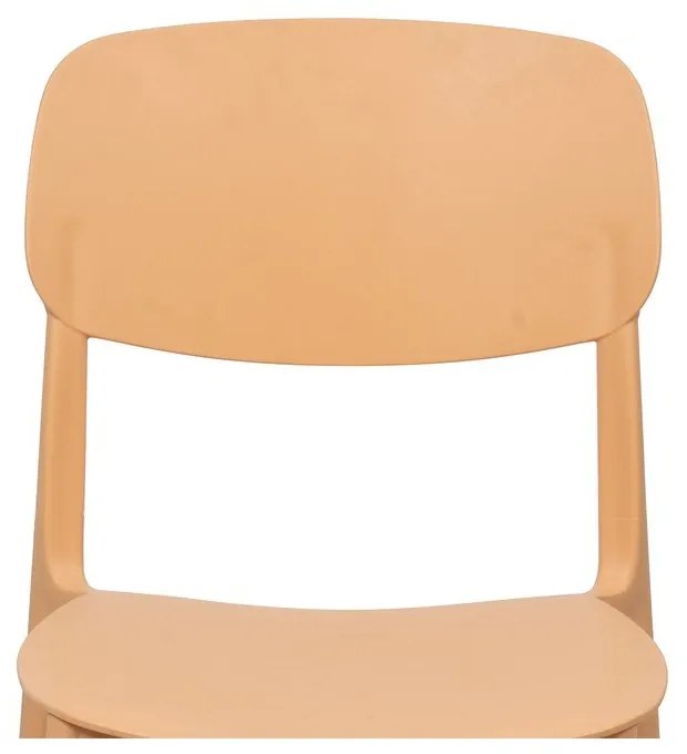 Scaun de grădină piersică din plastic Hébé – Bonami Essentials