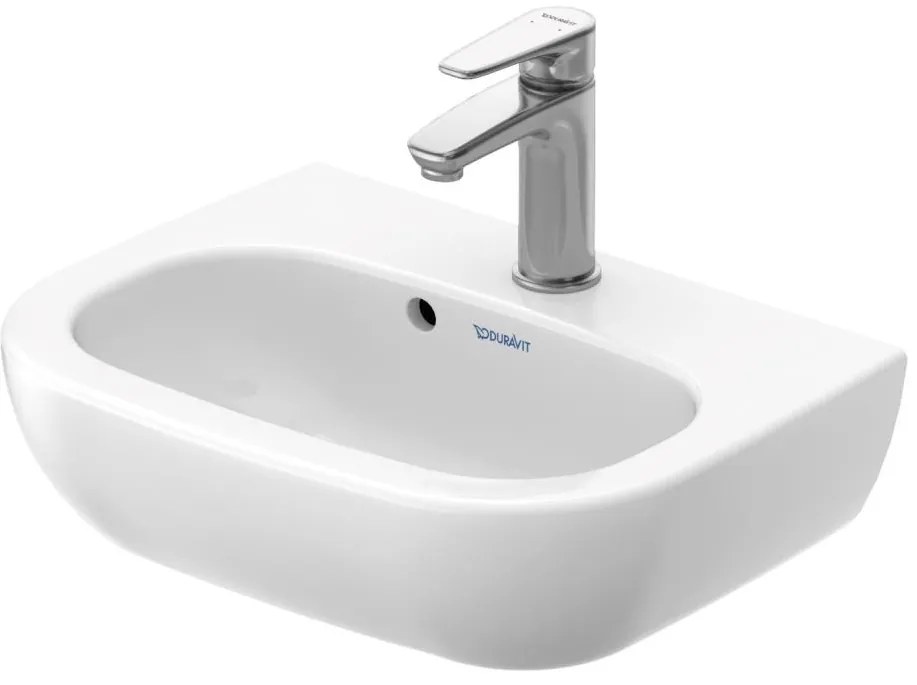 Duravit 7054500002 - Lavoar suspendat D-CODE 45x34 cm, ceramică, alb lucios