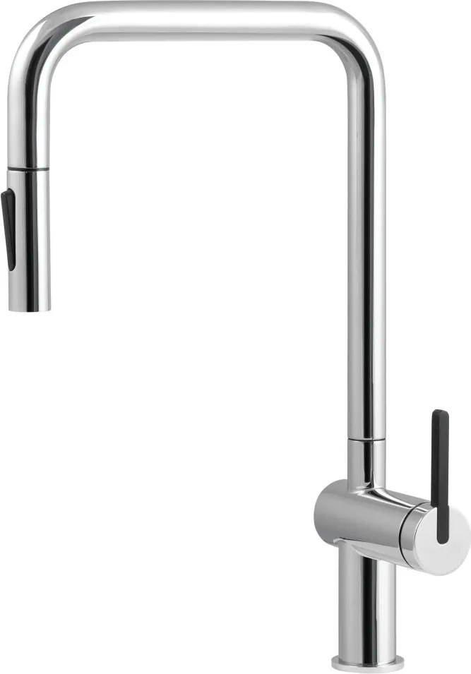 MOMI Baterie Bucătărie cu Pipă Extractibilă – Cromat (BKM_073N)