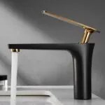 Baterie Lavoar Negru-Gold ,Smack, Esn 032, Alama