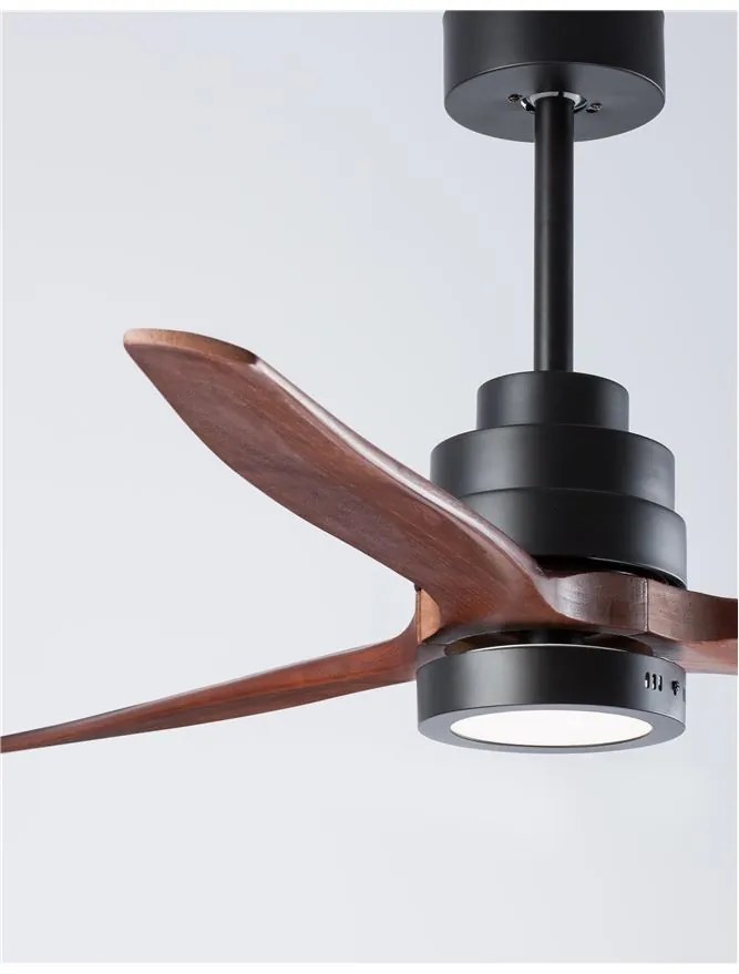 Lustra LED cu ventilator si telecomanda design modern Sabal NVL-5231401