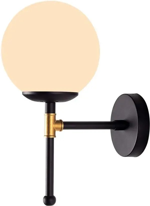 Aplica perete negru-alb homs ro11170