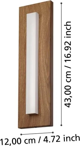 Aplică LED de exterior BITETTO LED/7W/230V IP44 Eglo 900679