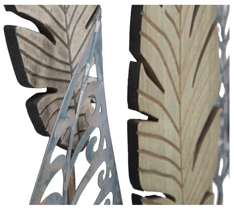 Decorațiune pentru perete Mauro Ferreti Cactus, înălțime 87 cm, motive frunze