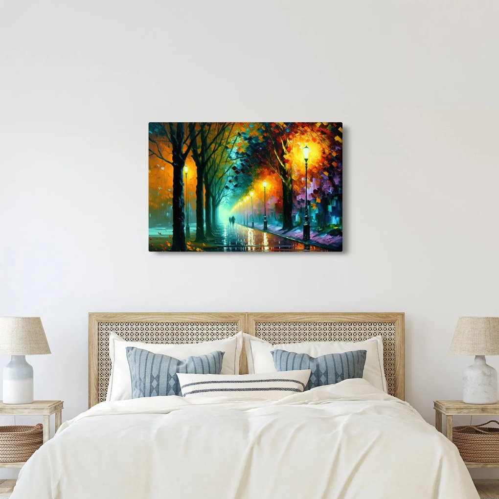 Tablou - Plimbare de noapte (90x60 cm)