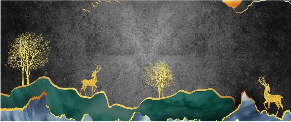 Tablou - Munții (120x50 cm)