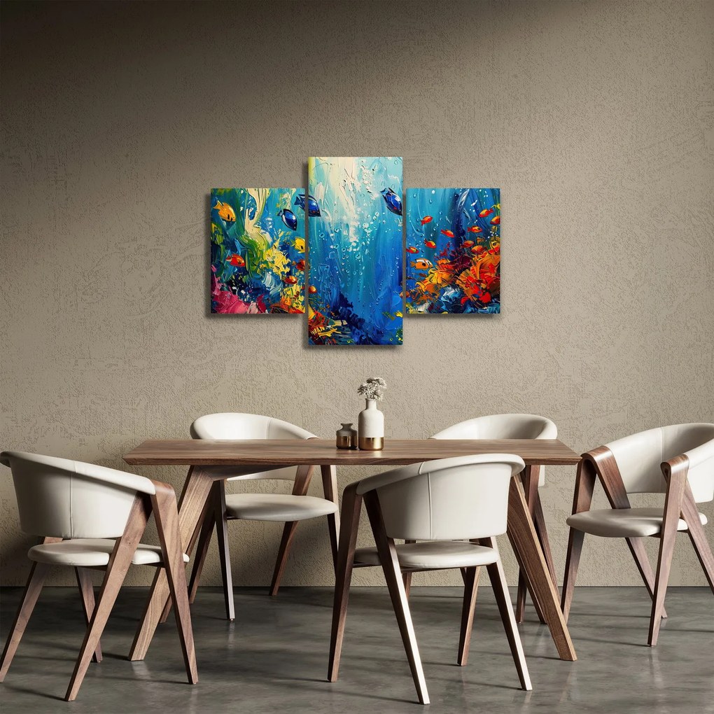 Tablou - Pictura lumii subacvatice (90x60 cm)