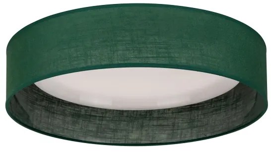 Plafonieră LED Duolla ROLLER LED/24W/230V d. 45 cm verde