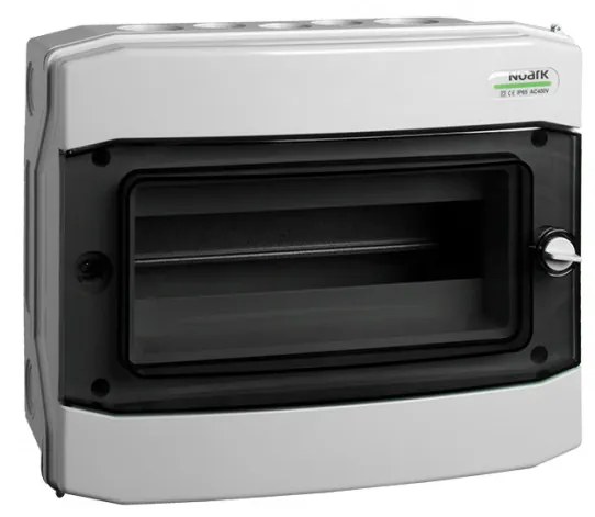Tablou 12 module Noark, 1 rand, aplicat, IP65
