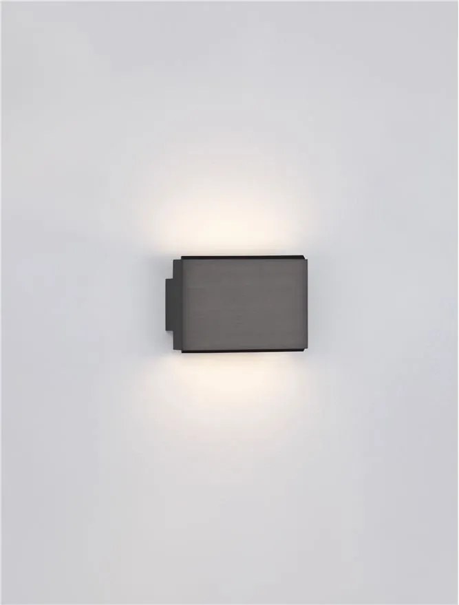 Aplica LED iluminat ambiental Up & Down OTI nickel negru, NVL-9695165
