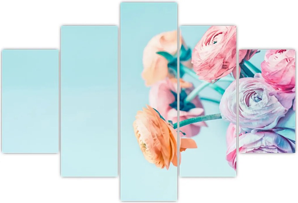 Tablou - Flori în vază (150x105 cm)