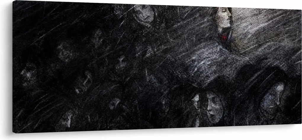 Tablou - Tristețe și renunțare (120x50 cm)