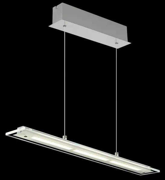 Globo 17019 - Lustră suspendată pe cablu NOVAK cu LED și dimmer tactil 12W/230V