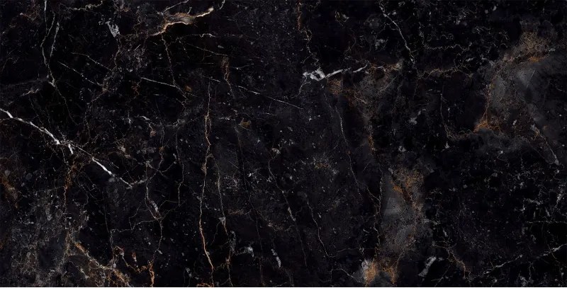 Mexen Champion Gres negru glazurat rectificat G1, placă podea-perete 120 x 60 cm, luciu înalt - TL202-120-060-00