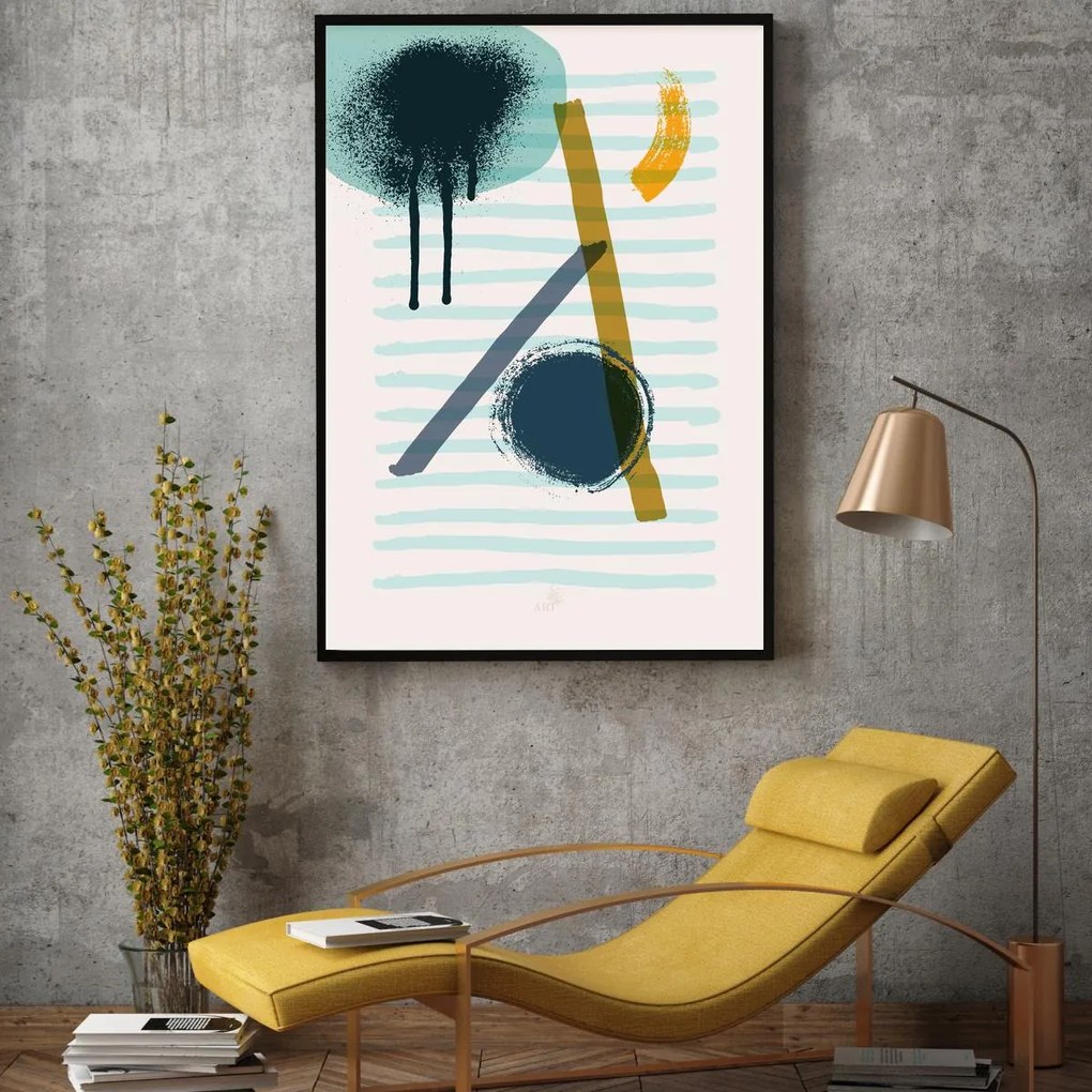 Poster - Abstracție artistică (A4)
