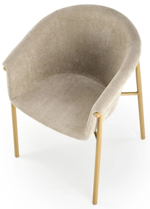 Scaun de bucaterie Lester, bej