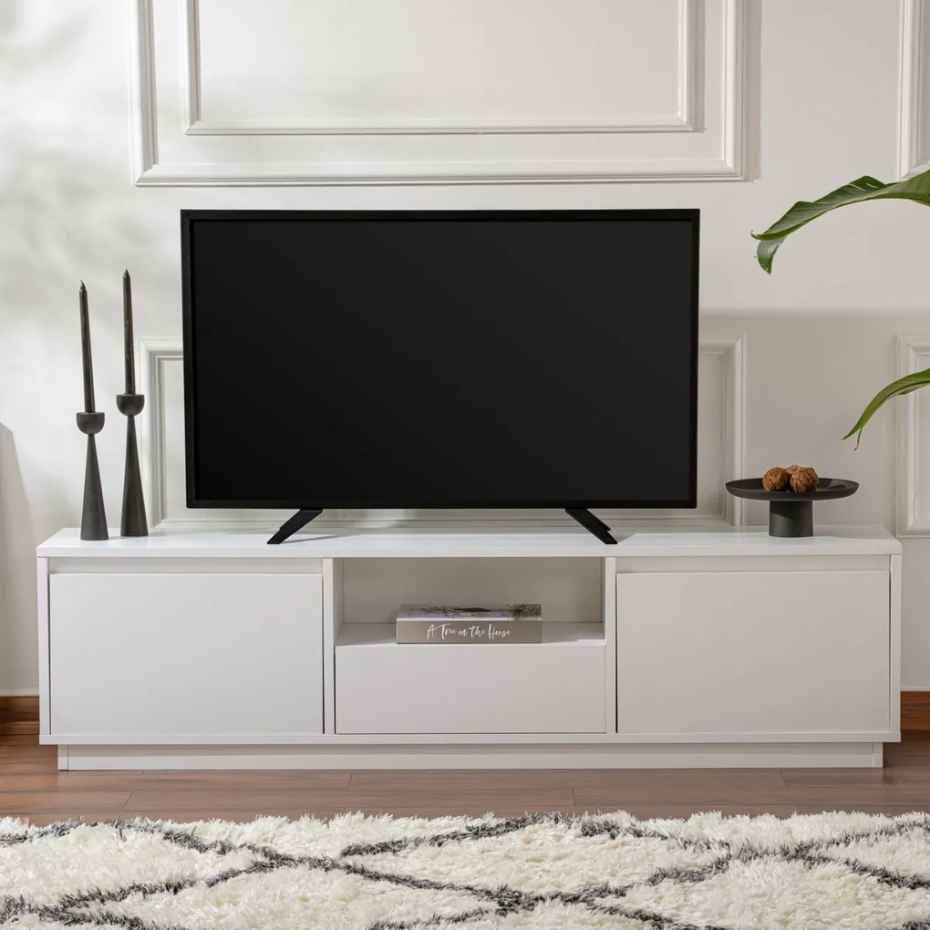 Masă TV Vanguard Natural White