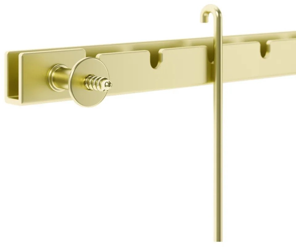 Rame aurii de suspendat 5 buc. din metal 66x69 cm Exhibit – Umbra