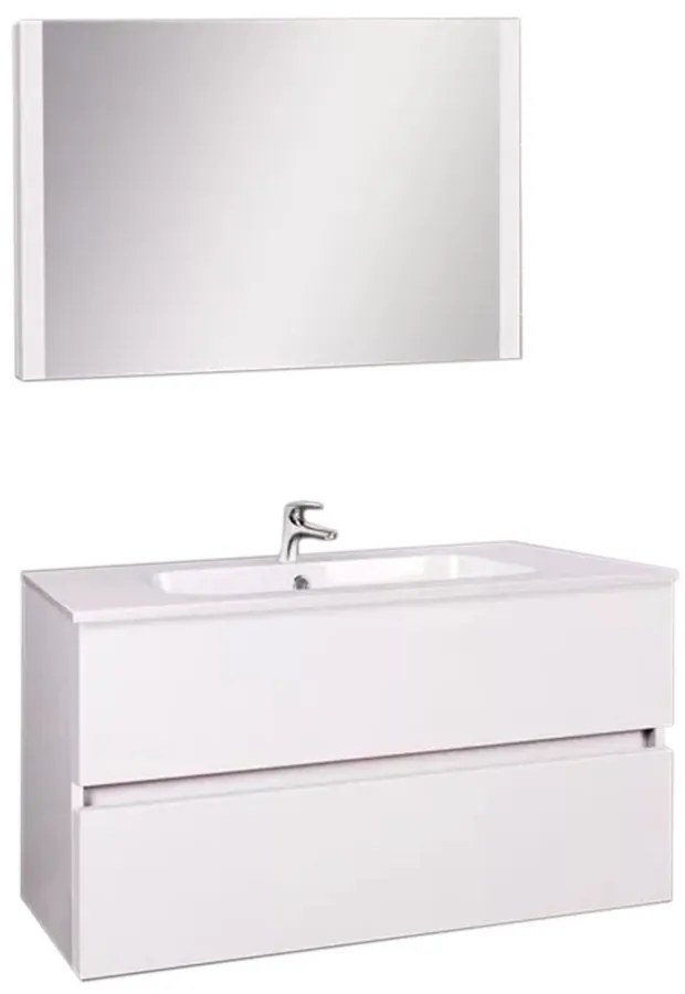 Mobilier complet de baie Elois White 80