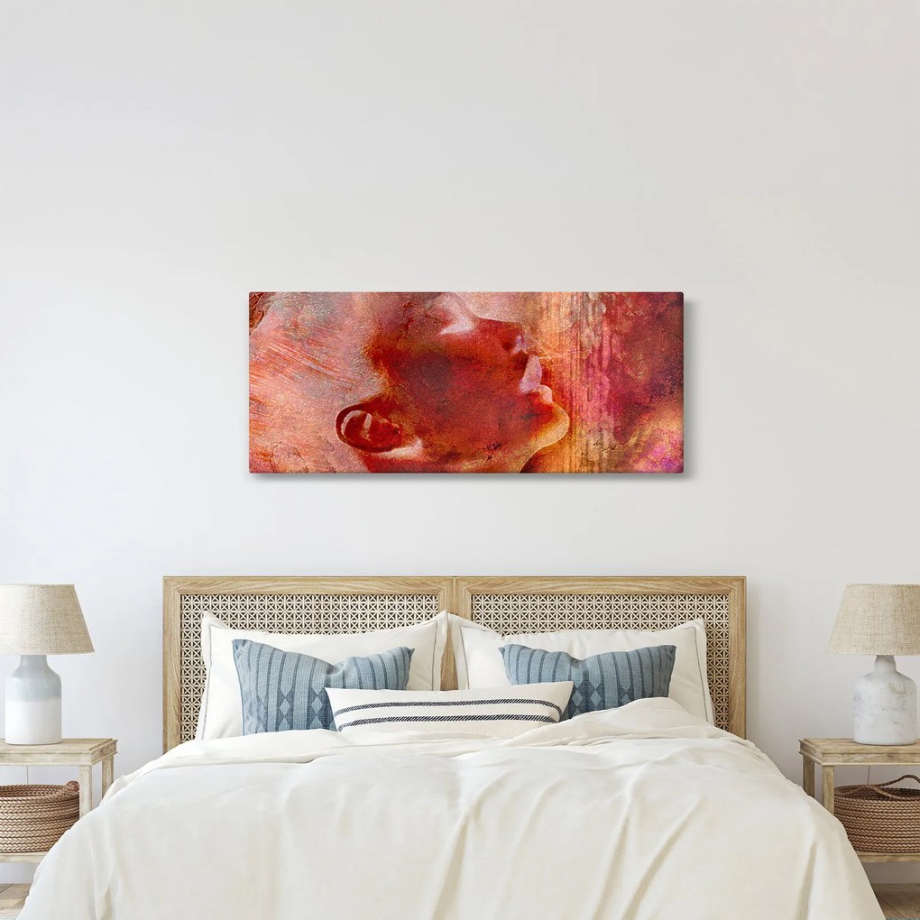 Tablou - Profilul feței feminine (120x50 cm)