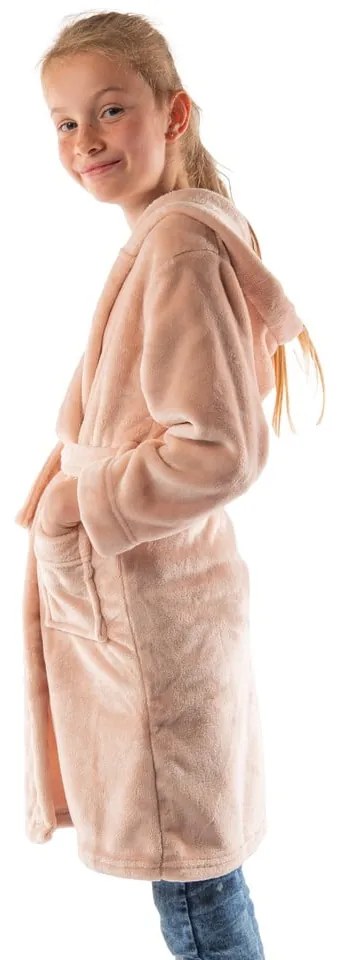 Halat pentru copii roz din micropluș/cocolino Delux – Tiseco Home Studio