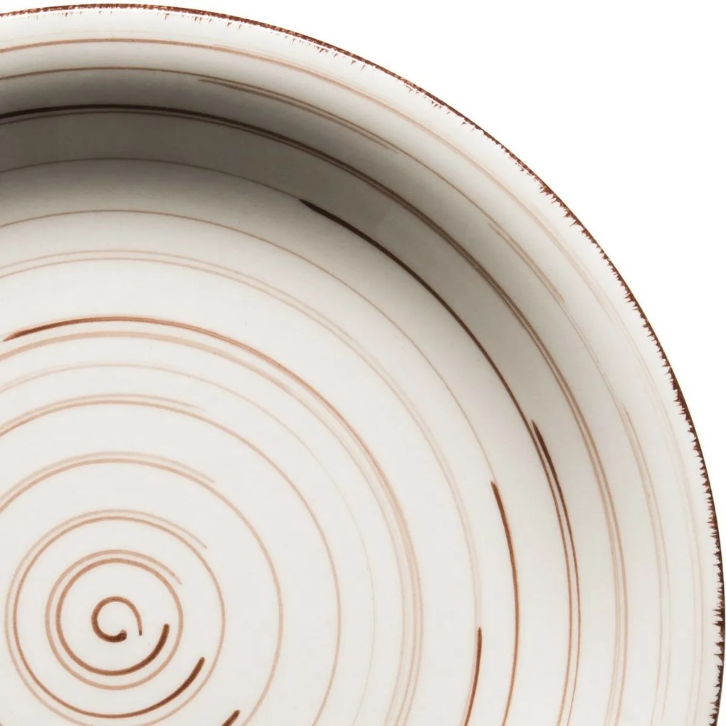 Mäser Set of 6 dessert plates Bel Tempo 19.5 cm,beige