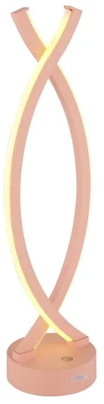 Globo 58457P - Lampă de birou LED tactilă reglabilă HELA LED/1W/3,7V roz