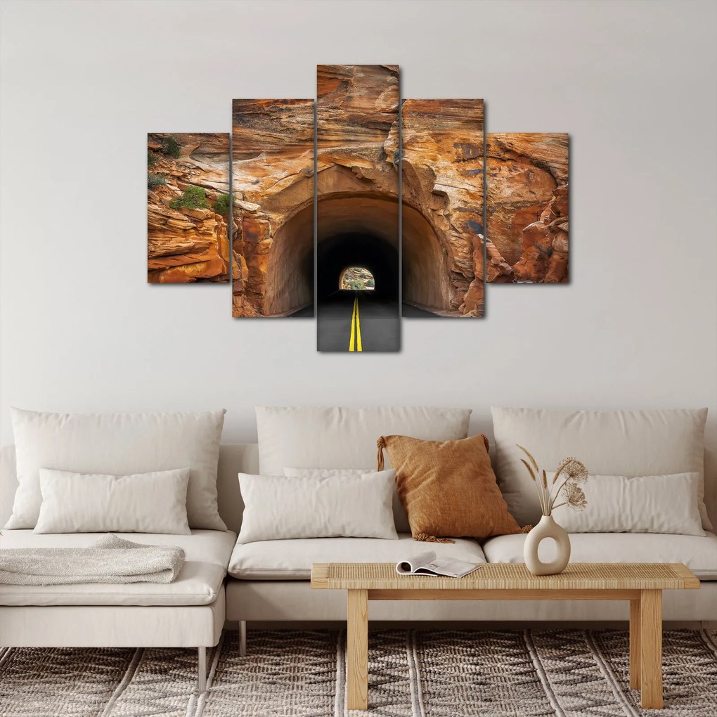 Tablou - tunel în stâncă (150x105 cm)