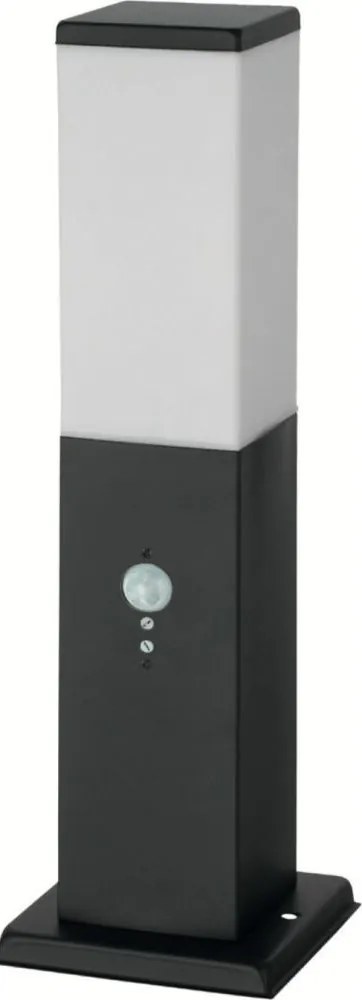 Brilagi - Lampă de exterior cu senzor 1xE27/15W/230V 40 cm IP44 neagră