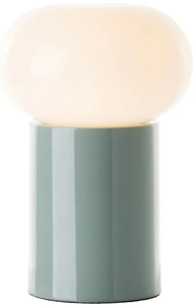 Lampă de masă Brilliant KNUT 1xE27/25W/230V verde/alb