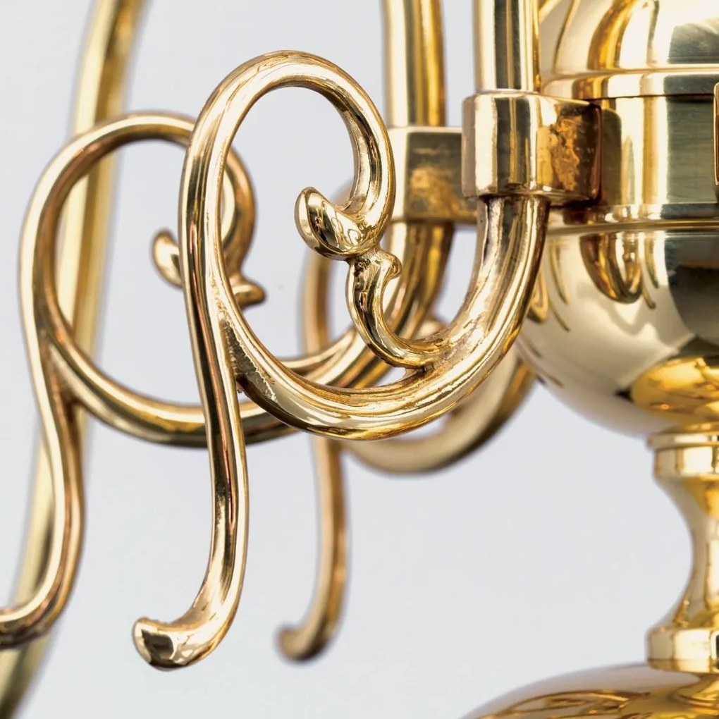 Candelabru 12 brate design clasic FLAMISCH, alama lucioasa