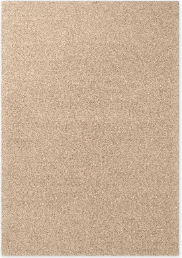 Covor în culoare naturală țesut manual din lână 200x290 cm Puristic Knots – Elle Decoration