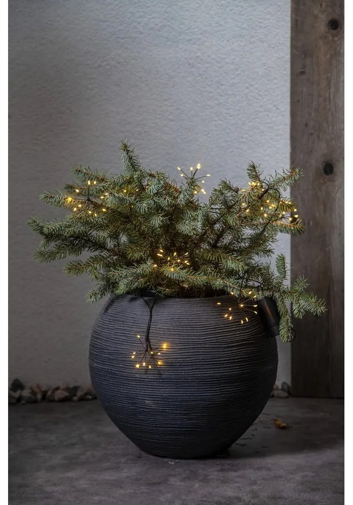 Șirag luminos pentru exterior cu LED Star Trading Flower, lungime 2,1 m