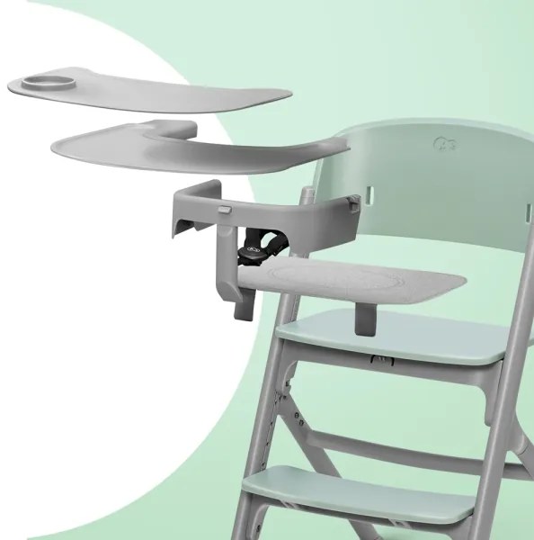 KINDERKRAFT SELECT LIVY Premium - Scaun de masă 3în1 pentru copii, Olive green